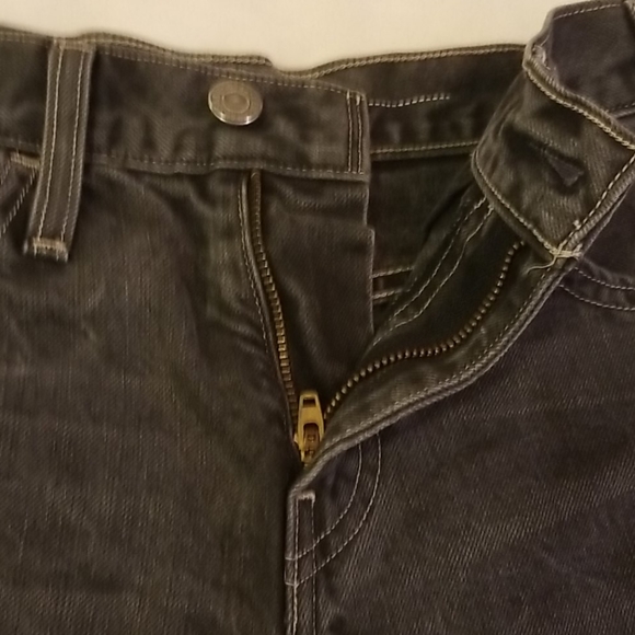 Women's Levi's Vintage Black Jean Shorts SOLD - Picture 4 of 7